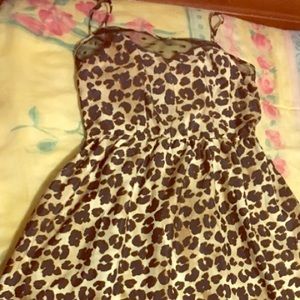 Cheetah Print Hi-Low Dress